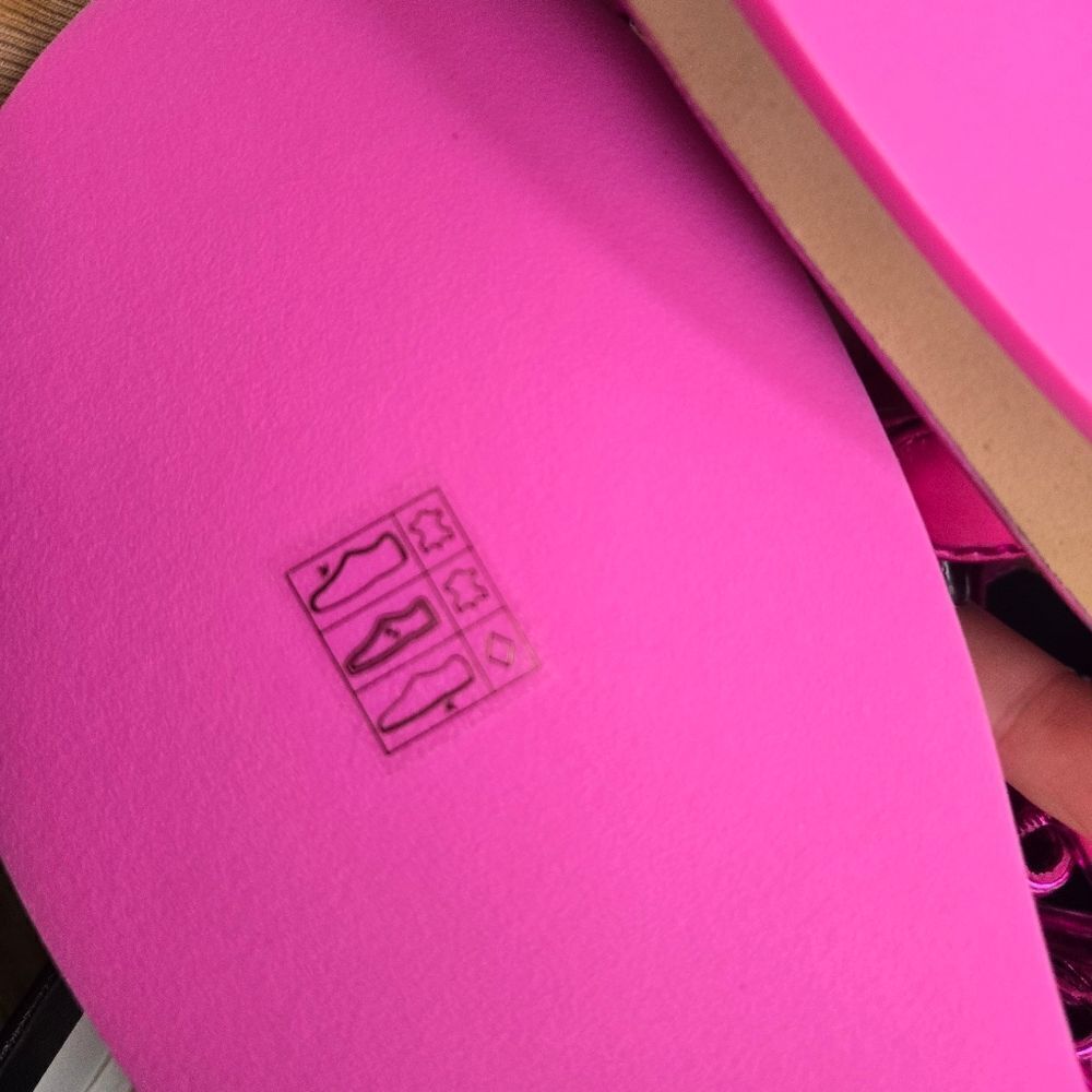 Chanel Pink sandals shoes size 40 New - Picture 11 of 13